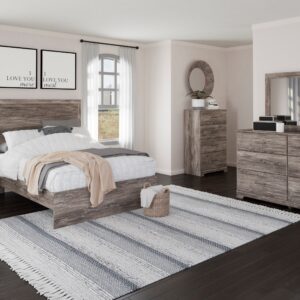 Ashley 6 Pc King Bedroom - Warm Gray