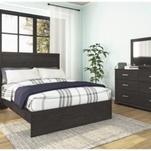 Ashley 6 Pc King Bedroom - Dark Espresso