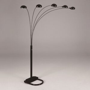 Crown Mark Arc Lamp - 4888B-BK