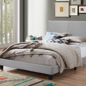 Crown Mark Full Bed - Gray