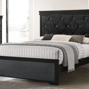 Crown Mark Full Bed - Black