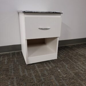 Modern Nightstand - White