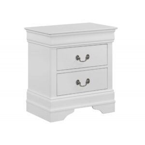 Crown Mark Nightstand - White