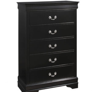 Crown Mark Chest - Black