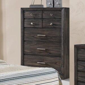 Crown Mark Chest - Light Brown