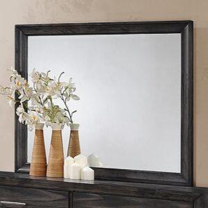 Crown Mark Mirror - Light Brown