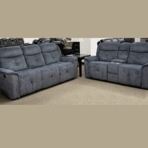 American Wholesale Reclining Sofa and Loveseat - Havana Cloud
