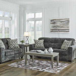 Ashley Furniture Sofa and Loveseat - Gunmetal