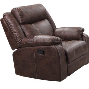 American Wholesale Glider Recliner - Buckskin