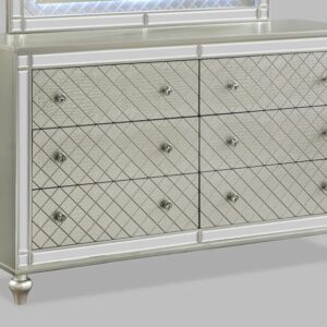 Crown Mark Dresser - Champagne