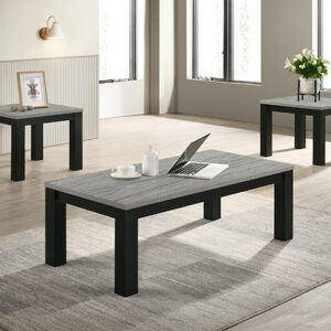 Crown Mark 3 Pc Table Set - Grey