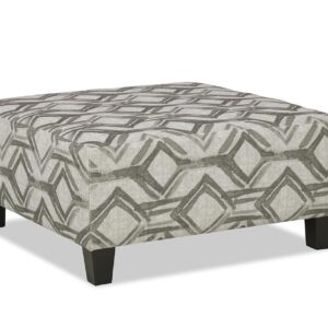 Albany Accent Ottoman - Everclear Oyster