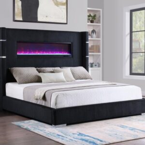 Coaster Queen Bed - Black