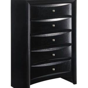 Crown Mark Chest - Black