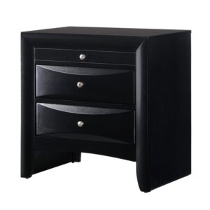 Crown Mark Nightstand - Black