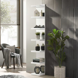Crown Mark Shelf Unit - White