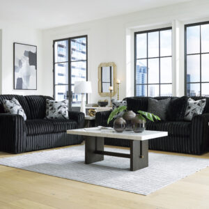 Ashley Furniture Sofa and Loveseat - Midnight Madness