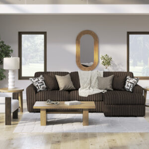 Ashley Furniture 2 Pc Sectional - Chocolate Madness