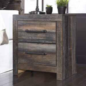 Ashley Nightstand - Rustic Brown