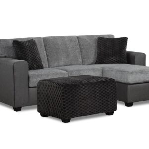 Washington Sofa Chaise - Benton Pewter