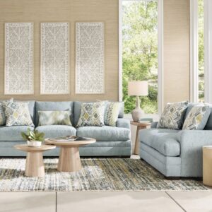 Behold Sofa and Loveseat - Charleston Mist