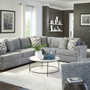 Behold 2 Pc Sectional - Ritzy Grey