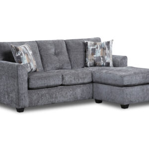 12 Pc Collection - Gray Sofa Chaise